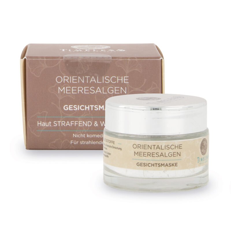Gesichtsmaske Orientalische Meeresalge straffend