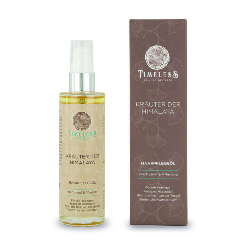 Timeless Beauty Secrets Haarpflegeöl Kräuter der Himalaya