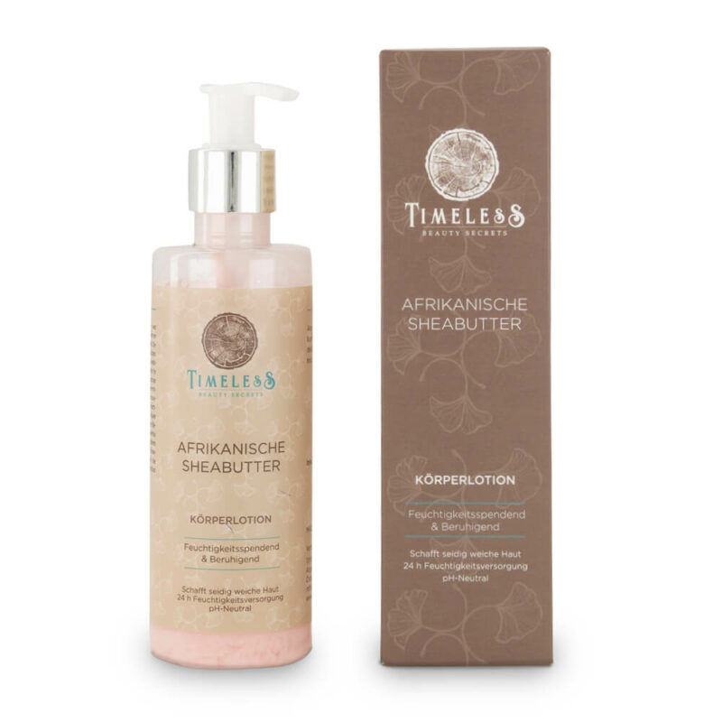 Timeless Beauty Secrets Körperlotion Afrikanische Sheabutter
