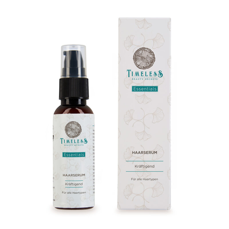 TBS 100 % Natürliches  Intensiv Kopfhaut- & Haarserum gegen Haarausfall & für Haarwachstum – mit 15 ayurvedischen Kräutern & Rosmarin – Für Männer & Frauen – Schnelle Ergebnisse – 50 ml